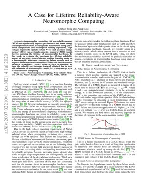 PDF Document Cover - Lifetime Reliability-Aware Neuromorphic Computing with NVM